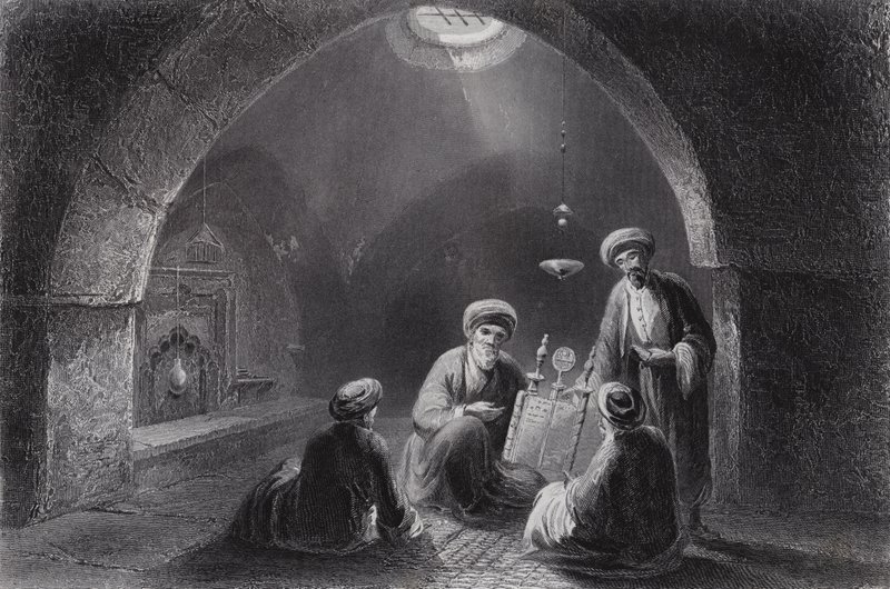 Lagboken (gravyr) av William H. Bartlett