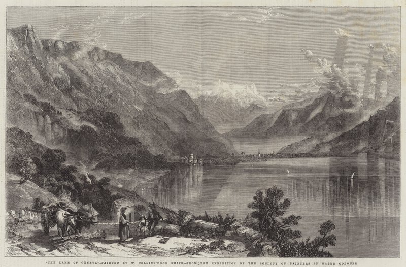Genèvesjön av William Harding Collingwood Smith