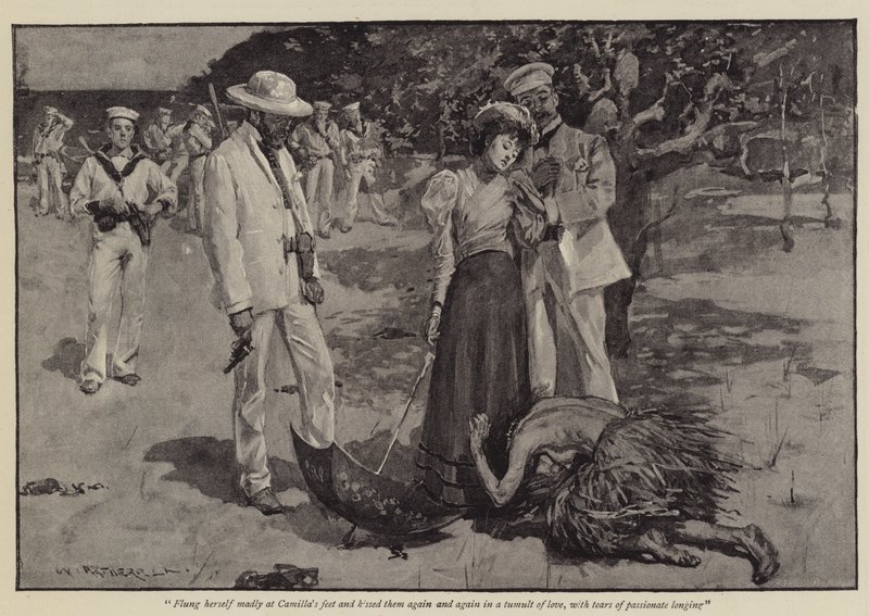 Illustration till A Triumph of Civilisation, av Grant Allen av William Hatherell