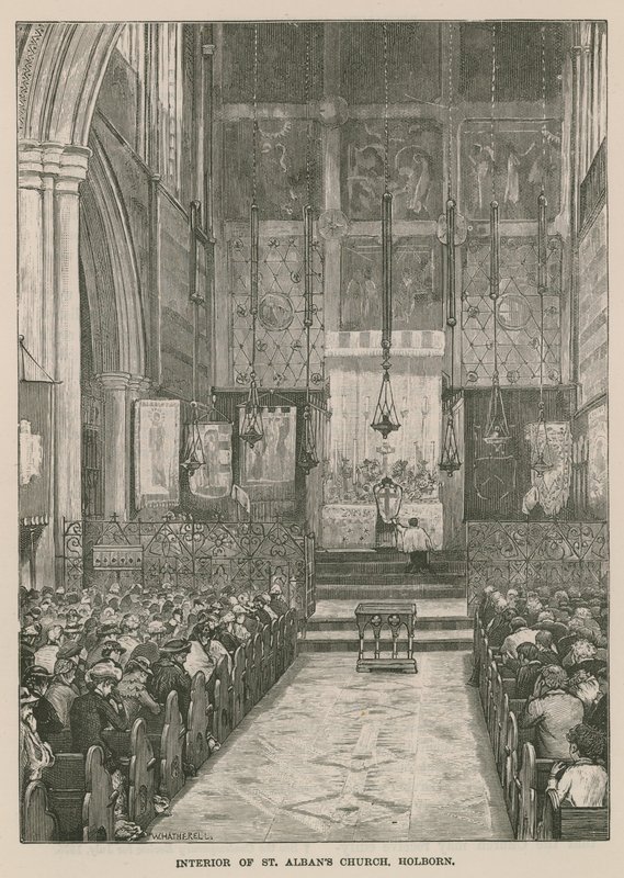 Interiör av St Alban