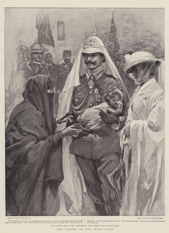 Kaiser i det heliga landet av William Hatherell