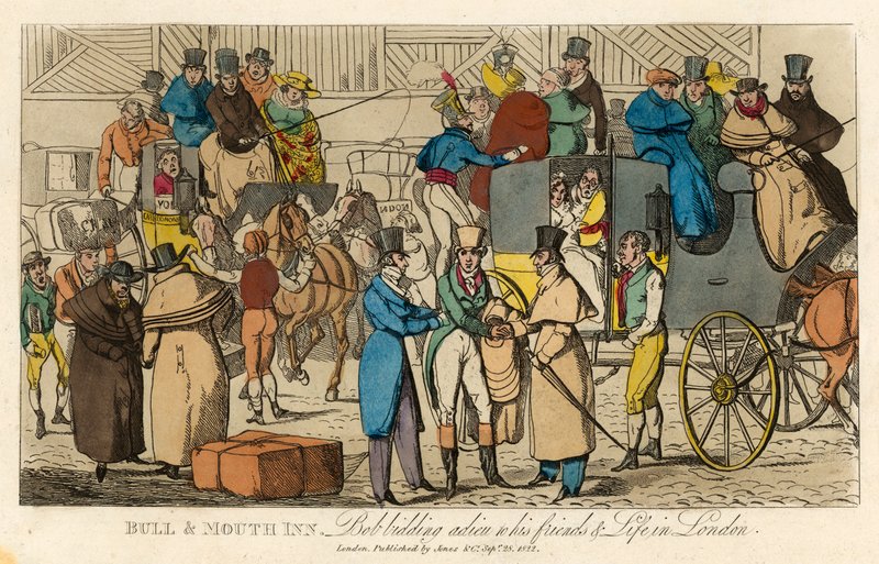 Bull and Mouth Inn: Bob tar farväl av sina vänner och livet i London av William Heath
