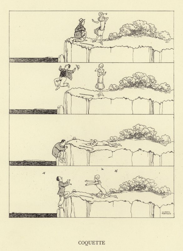 Kokett av William Heath Robinson