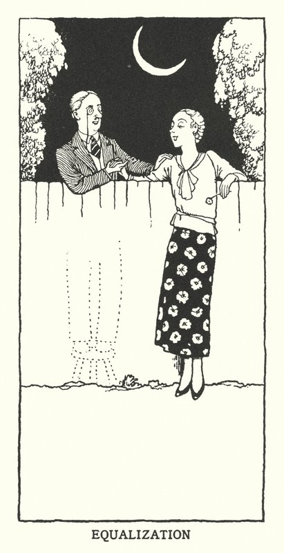 Utjämning (litho) av William Heath Robinson