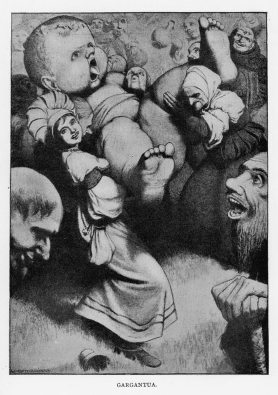 Gargantua (medlemmar) av William Heath Robinson
