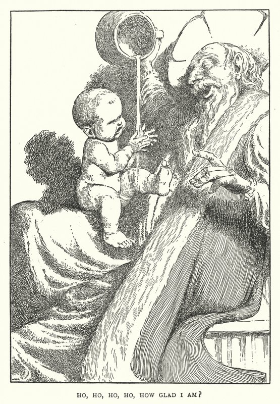 Ho, ho, ho, ho, hur glad är jag? (medlemmar) av William Heath Robinson