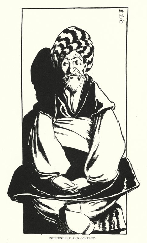Oberoende och innehåll (gravyr) av William Heath Robinson