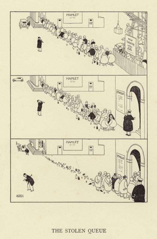 Den stulna kön av William Heath Robinson