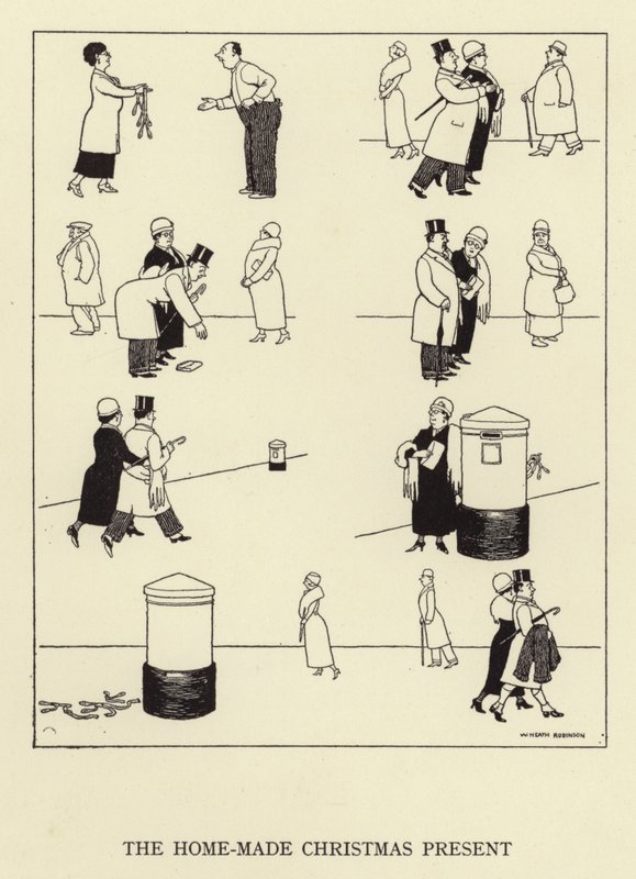 Den hemgjorda julklappen av William Heath Robinson