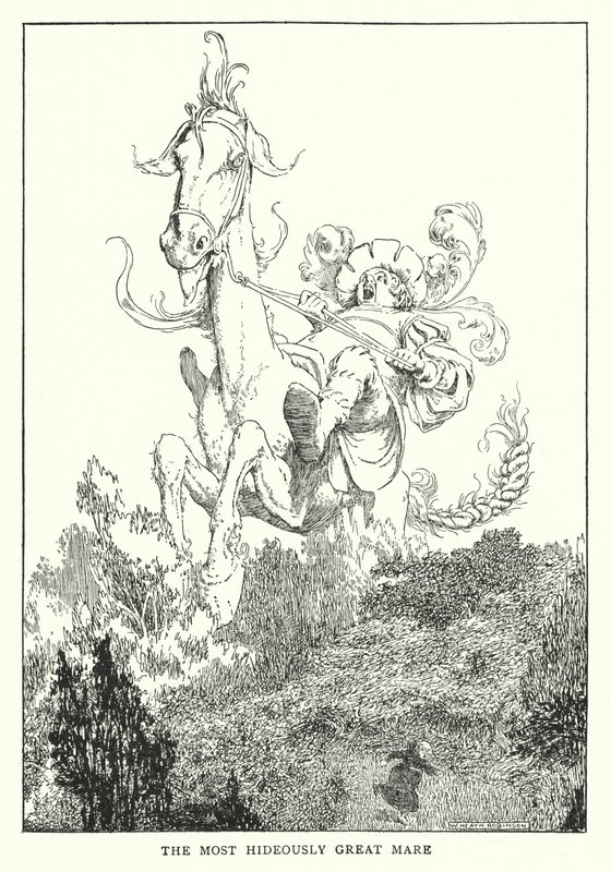 Det mest ohyggligt stora stoet (litho) av William Heath Robinson