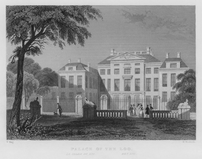 Palace of the Loo (gravyr) av William Henry Bartlett
