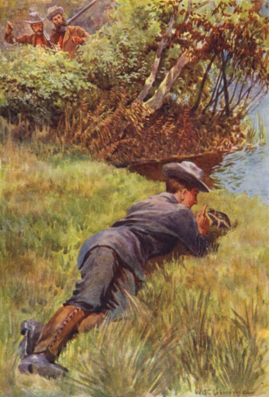 Illustration för The Gorilla Hunters av RM Ballantyne av William Henry Charles Groome