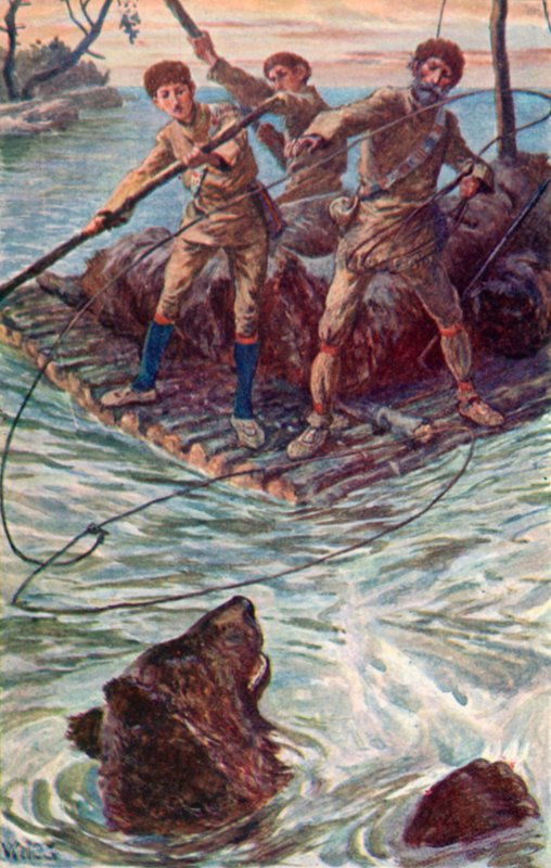 Jake slängde en snara över grizzlieshuvudet av William Henry Charles Groome