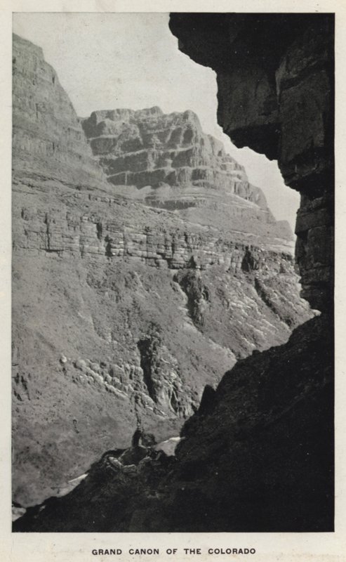 Canyons of Colorado: Grand Canon of the Colorado (s/v foto) av William Henry Jackson