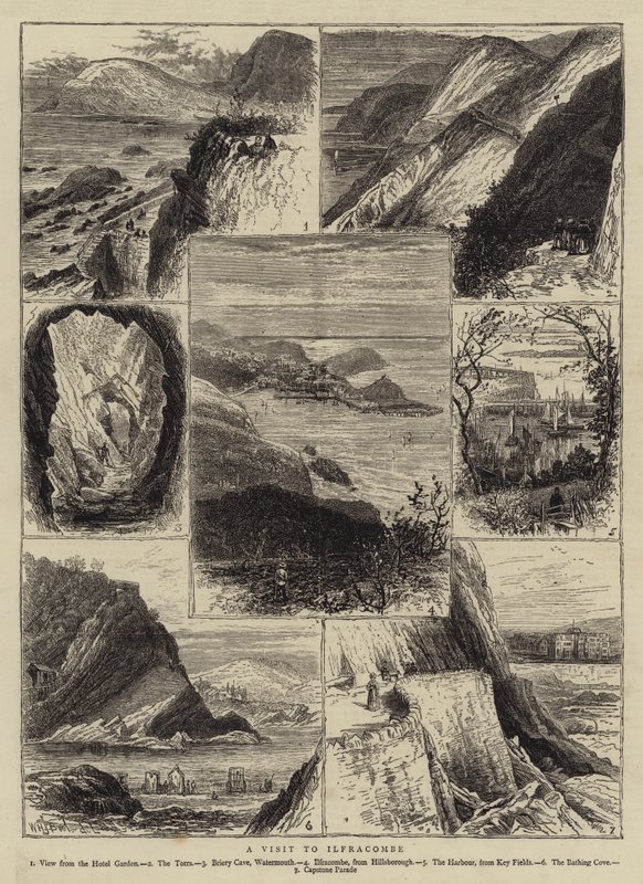 Ett besök i Ilfracombe av William Henry James Boot