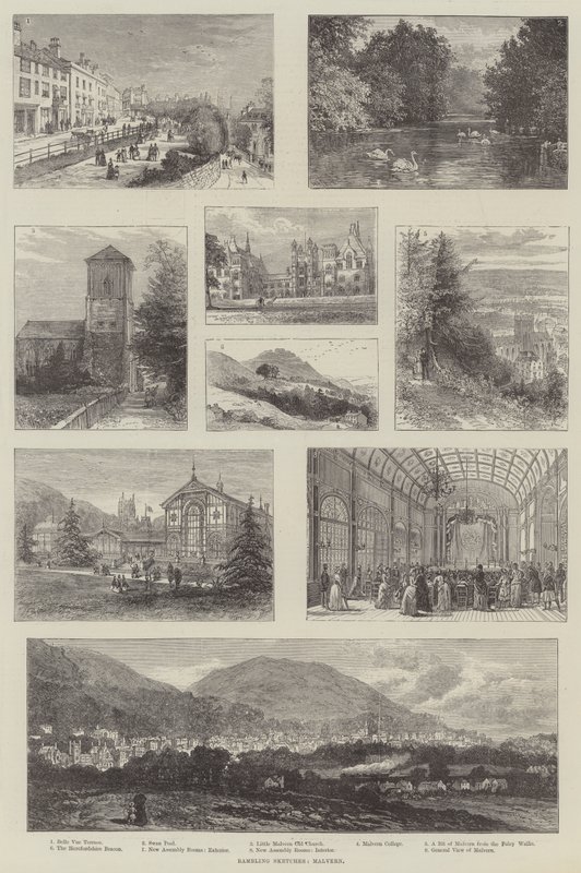 Vandringsskisser, Malvern av William Henry James Boot