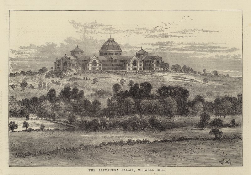 Alexandra Palace, Muswell Hill av William Henry James Boot