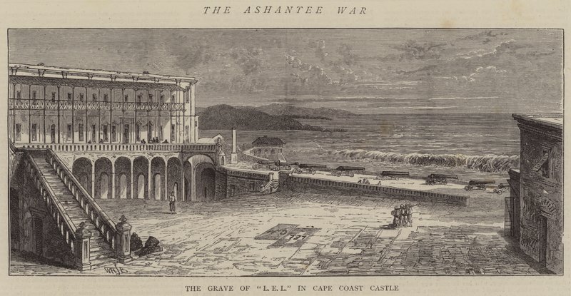 Ashantee-kriget, L E Ls grav i Cape Coast Castle av William Henry James Boot