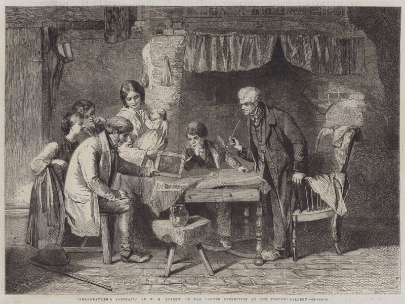 Farfars porträtt av William Henry Knight