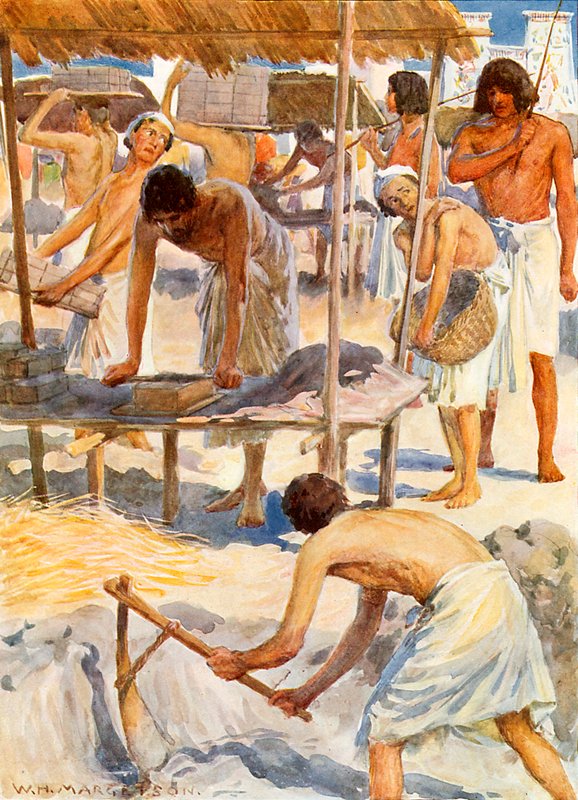 Det egyptiska träldomen av William Henry Margetson