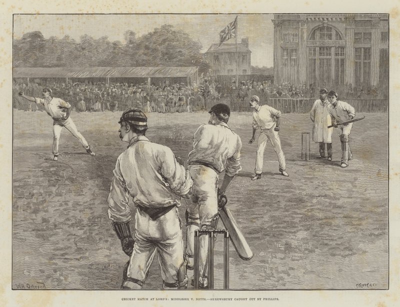 Cricketmatch på Lord