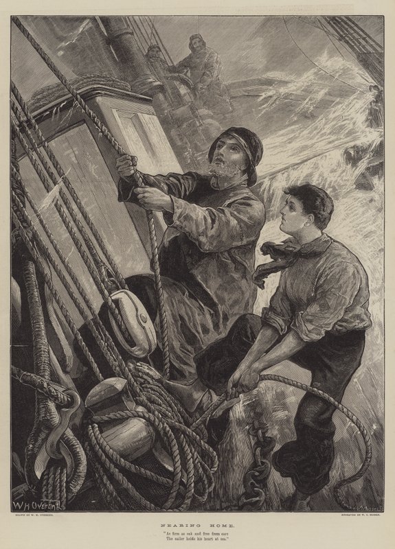 Närmar sig hem av William Heysham Overend