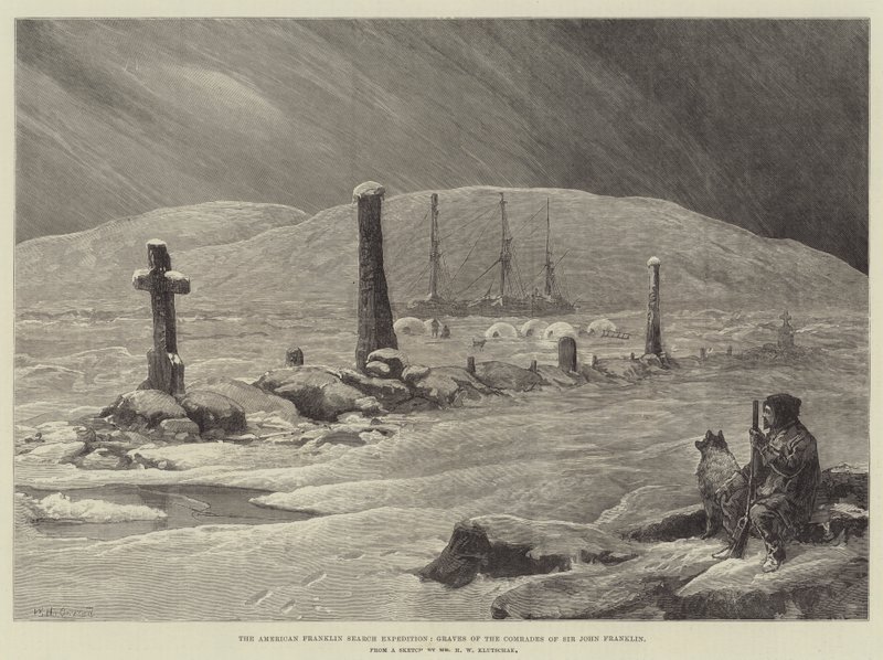 The American Franklin Search Expedition, Graves of the Comrades of Sir John Franklin av William Heysham Overend