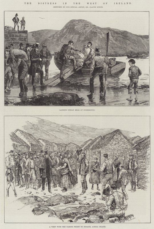 Nöden i västra Irland av William Heysham Overend