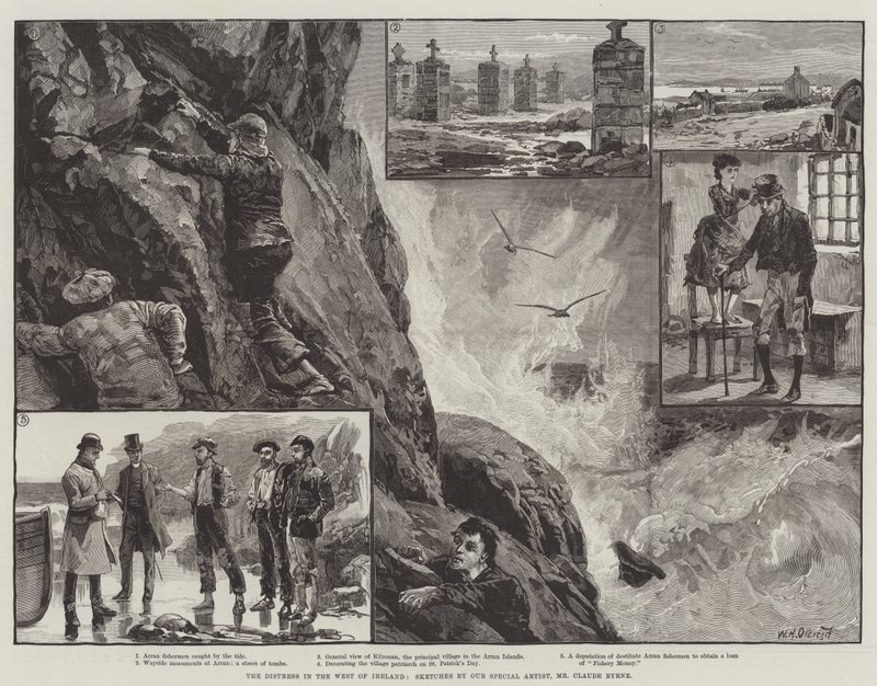 Nöden i västra Irland av William Heysham Overend