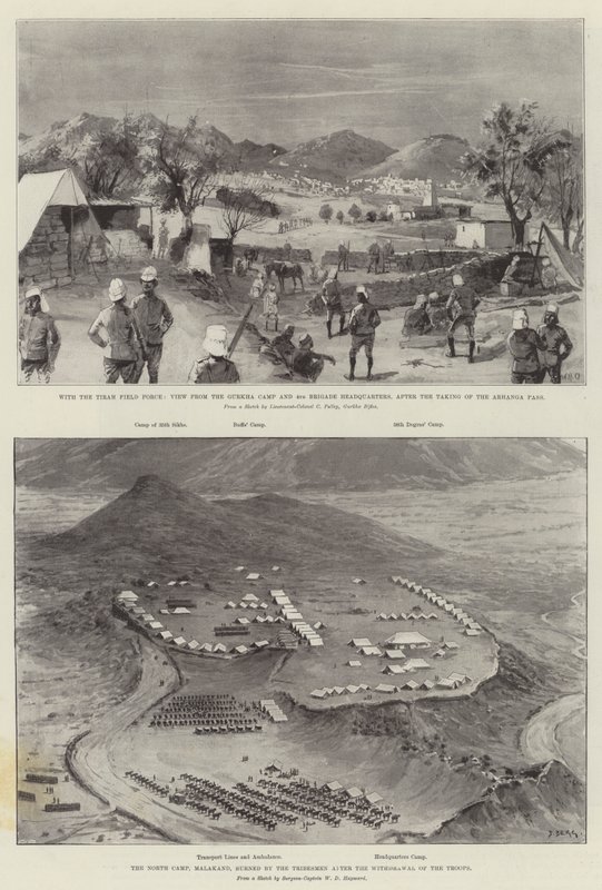 Indian Frontier Rising av William Heysham Overend