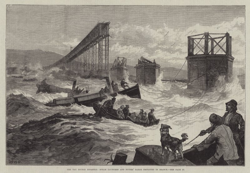 Tay Bridge-katastrofen, Steam Launches och Divers