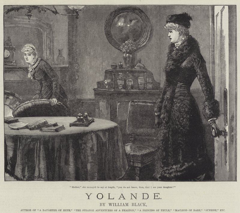 Yolande, av William Black av William Heysham Overend