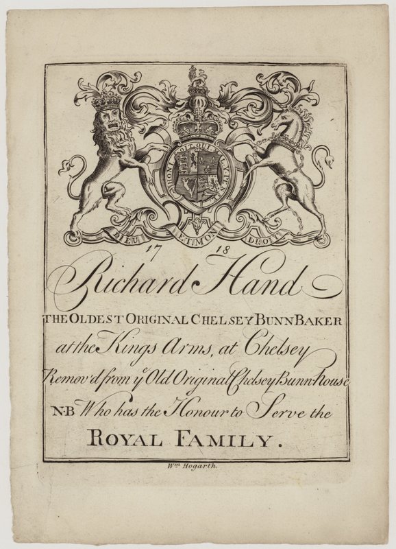 Bun Baker, Richard Hand, byteskort av William Hogarth