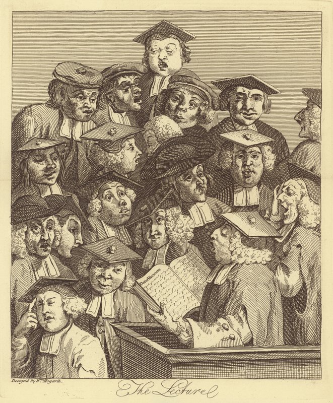 Föreläsningen av William Hogarth
