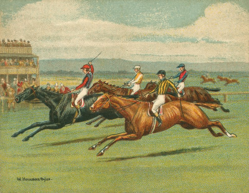 Racer Historiska och Moderna, Flat Racing, Häst av William Hounsom Byles