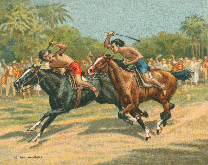 Races Historiska och Moderna, Races i Paraguay (chromolitho) av William Hounsom Byles