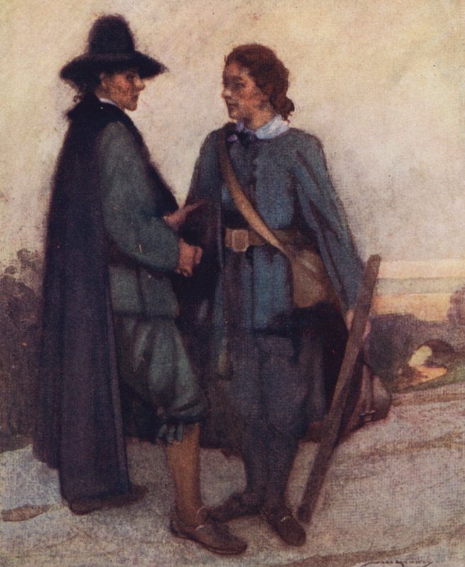 Illustration för Compleat Angler av Izaak Walton (Color Litho) av William Lee Hankey