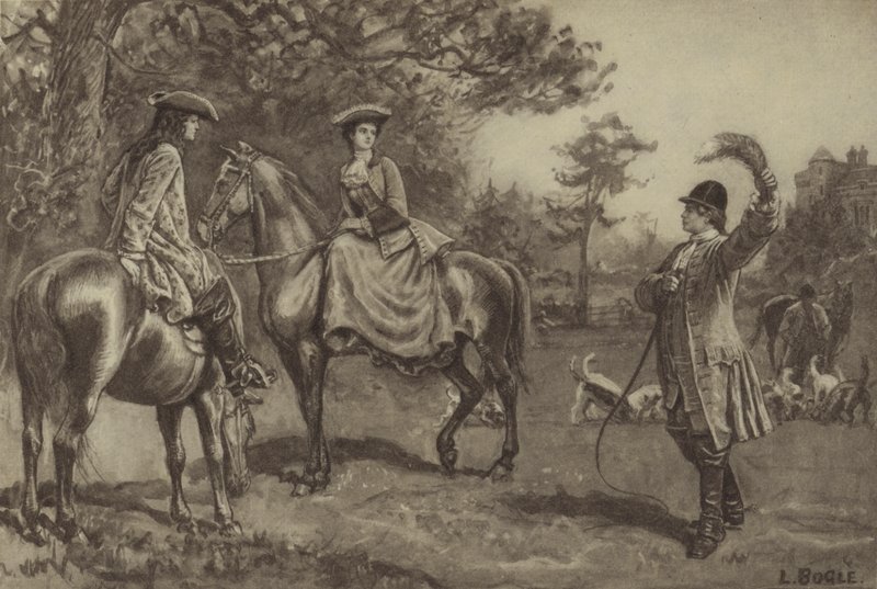 Första mötet mellan Frank och Die Vernon av William Lockhart Bogle