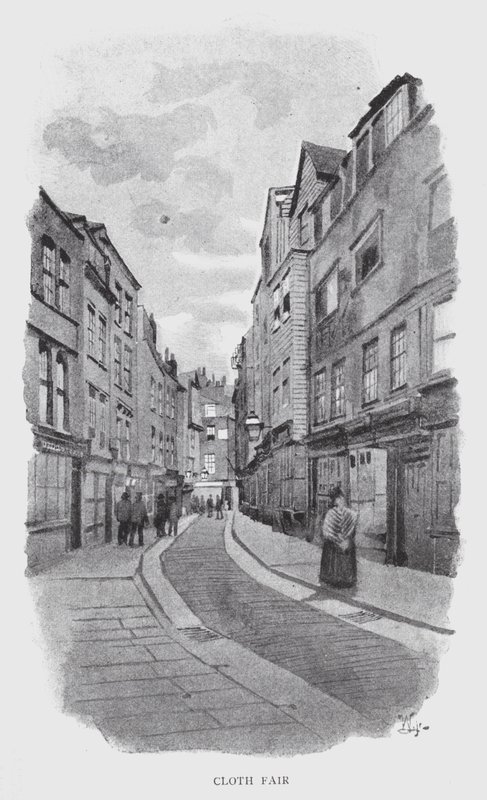 Tygmässa (litho) av William Luker