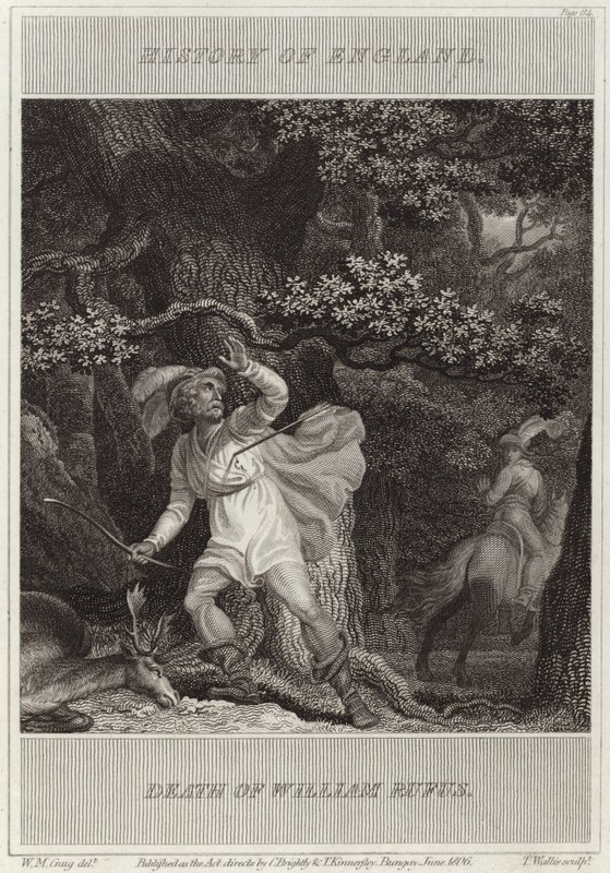 William Rufus död av William Marshall Craig