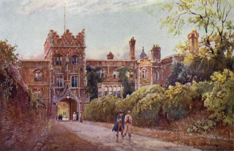 Gateway till Jesus College av William Matthison