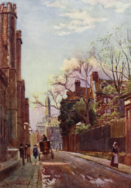 Queens Lane, platsen för den gamla Mill Street av William Matthison