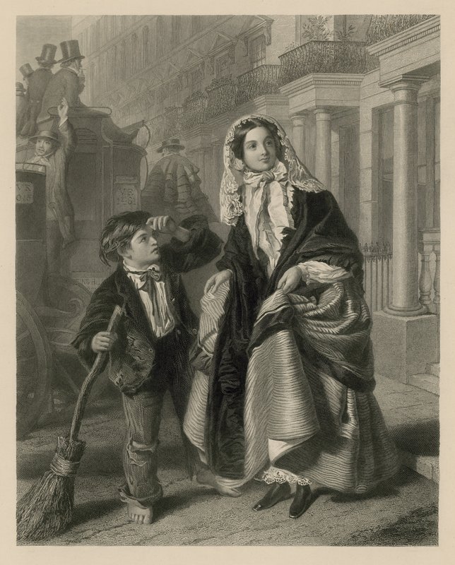 The Crossing Sweeper av William Powell Frith