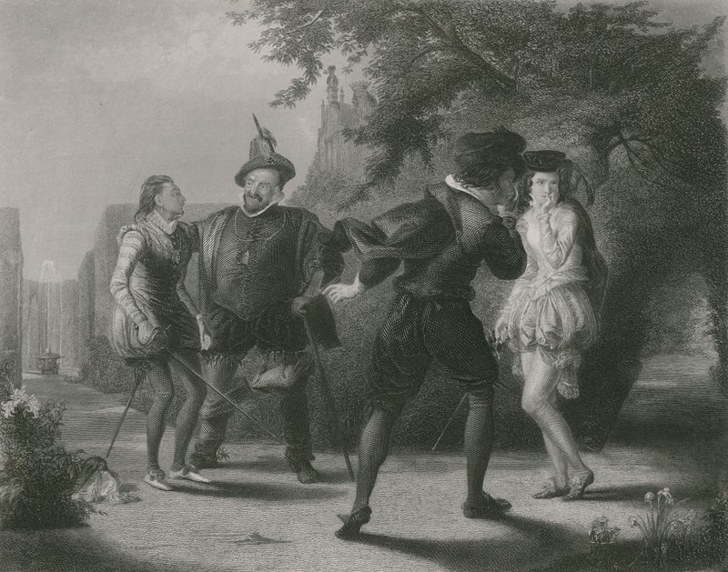 Duellen, tolfte natten av William Powell Frith