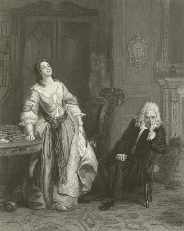 Den avvisade poeten av William Powell Frith