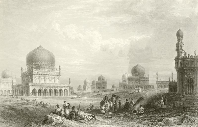Tombs of the Kings of Golconda av William Purser