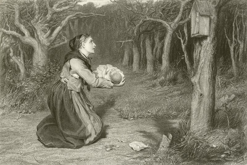 Helgedomen i skogen av William Quiller Orchardson
