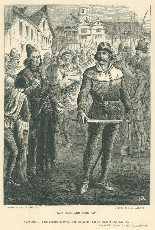 Illustration till King Henry, del ii av William Ralston