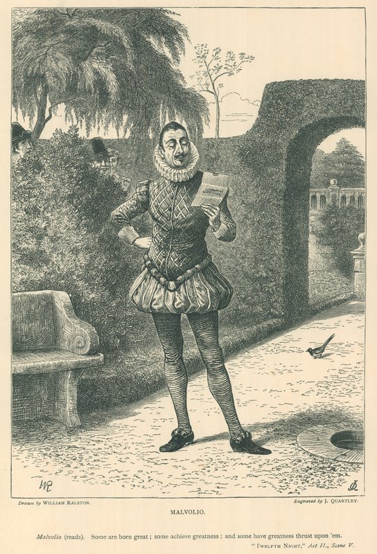 Illustration till Twelfth Night av William Ralston