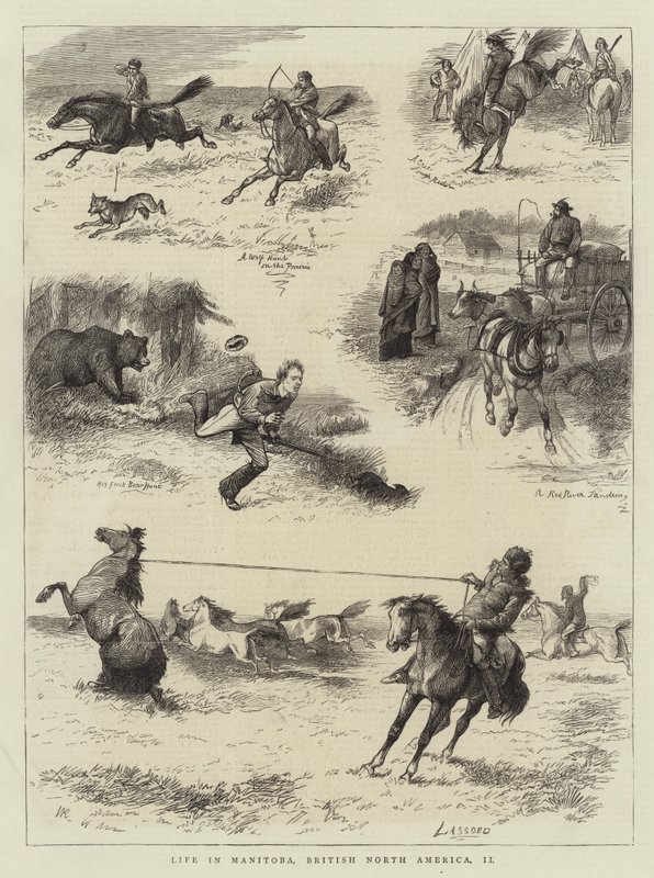 Livet i Manitoba, Brittiska Nordamerika, II av William Ralston